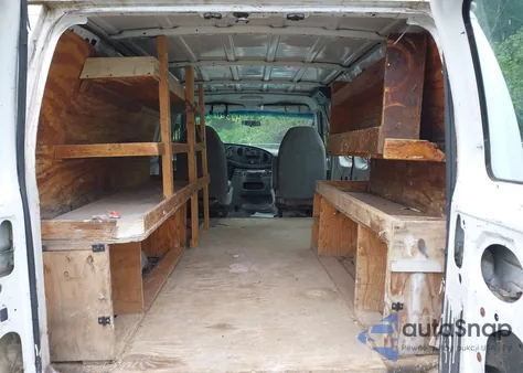 2008 Ford E-250 Commercial/Recreational z USA, uszkodzony, nr VIN 1FTNE24L38DA71379